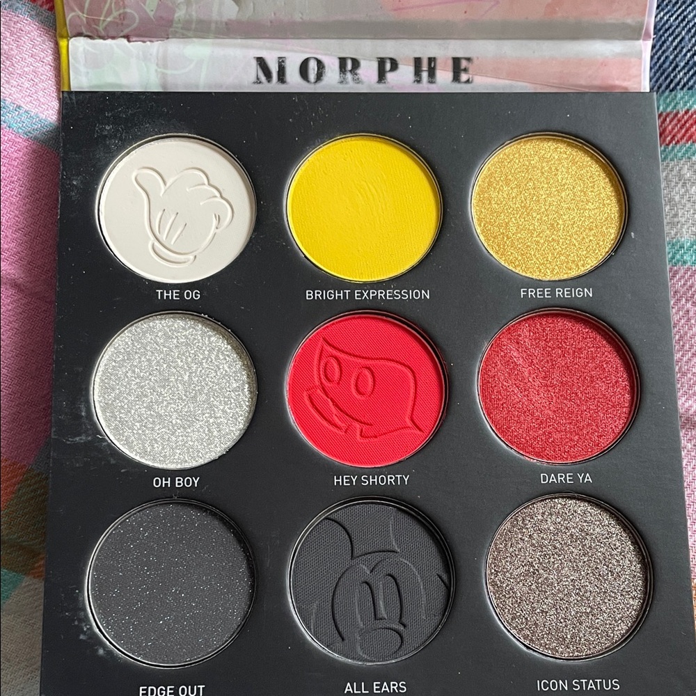 Morphe Disney Colorful Eyeshadow Palette (NO OUTER BOX)